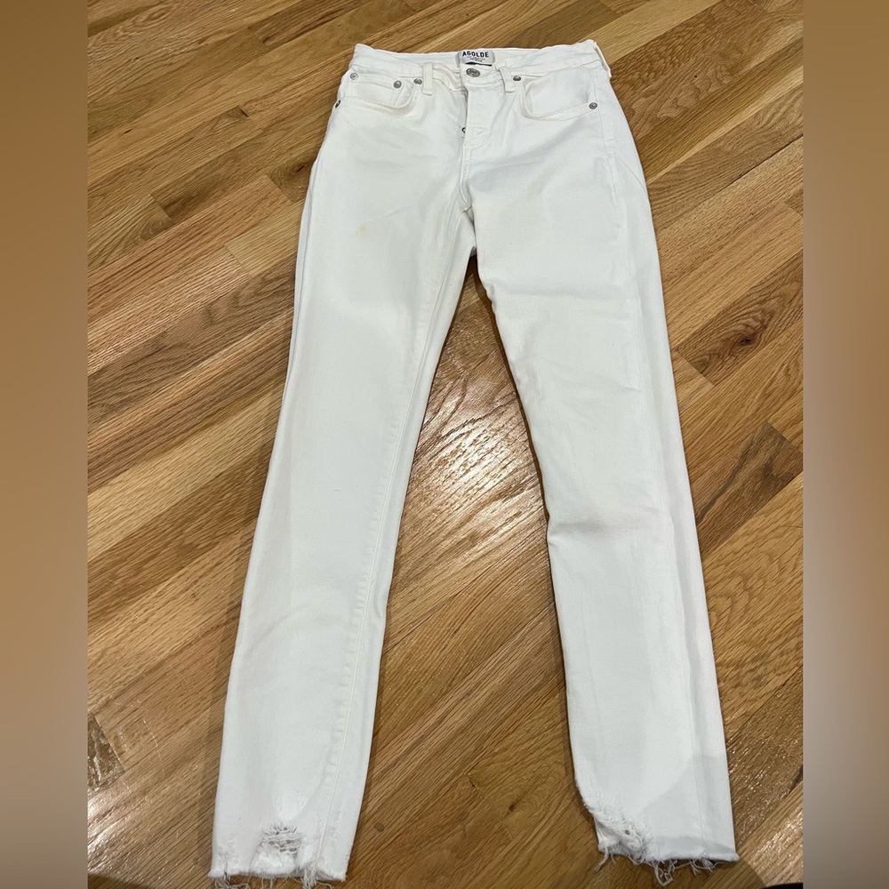Agolde white jeans, 24 - Picture 1 of 6